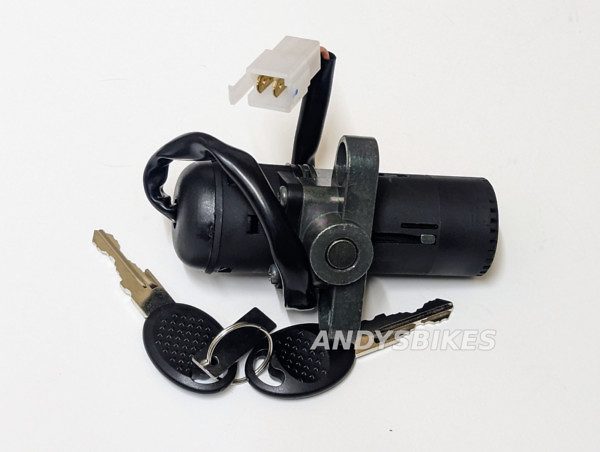 Ignition Switch Barrel & Keys - Aprilia RS125 & Tuono 125 - Image 2