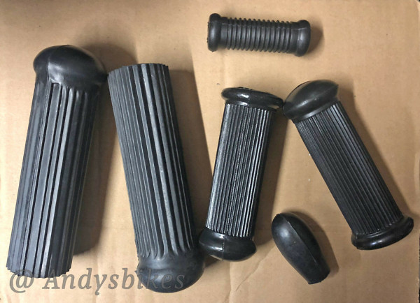 FOOTREST RUBBER KIT for BSA D1 / D3 RIGID & PLUNGER / SWING ARM FRAME MODELS