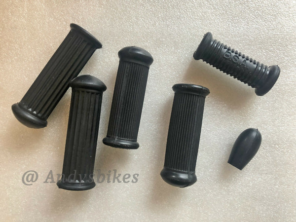 GEARCHANGE, KICKSTART & FOOTREST RUBBER KIT for BSA C15 / B40 STAR MODELS